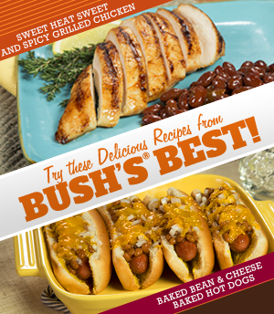 Sweet Heat Sweet and Spicy Grilled Chicken |  Try these Delicious Recipes from Bush’s ® BEST!